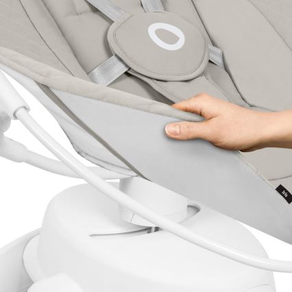 Lionelo - Babygunga med musik IRIS 4xAA Beige Sand