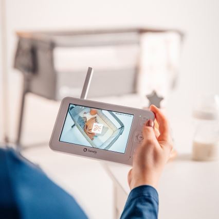 Lionelo - Babymonitor med skärm BABYLINE 6.2 5V 3600 mAh