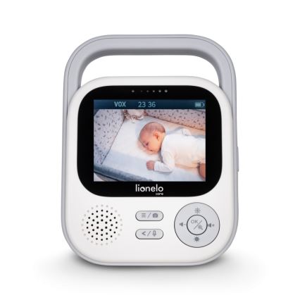 Lionelo - Babyvakt med monitor BABYLINE 3.2 5V 2600 mAh