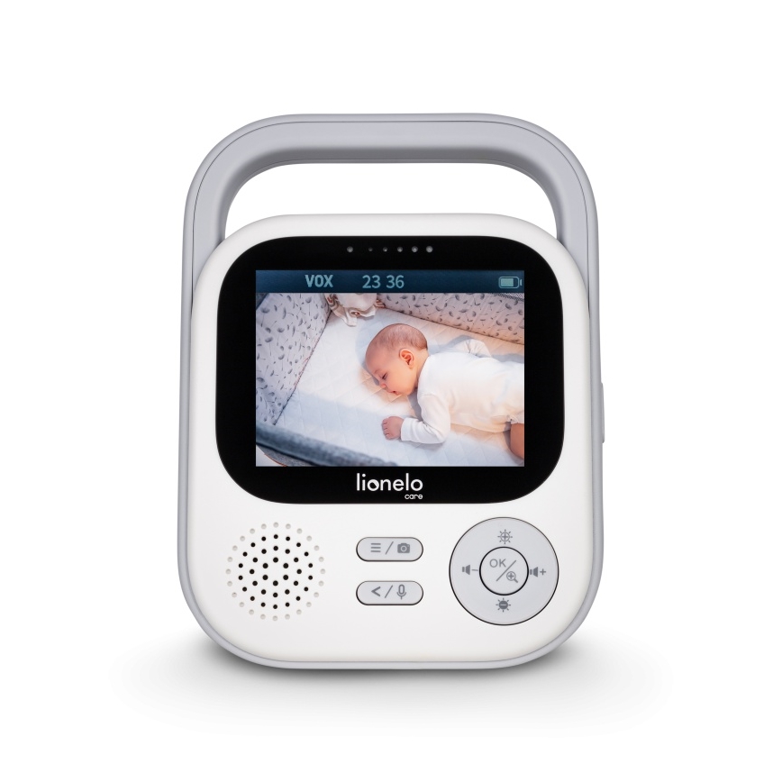Lionelo - Babyvakt med monitor BABYLINE 3.2 5V 2600 mAh
