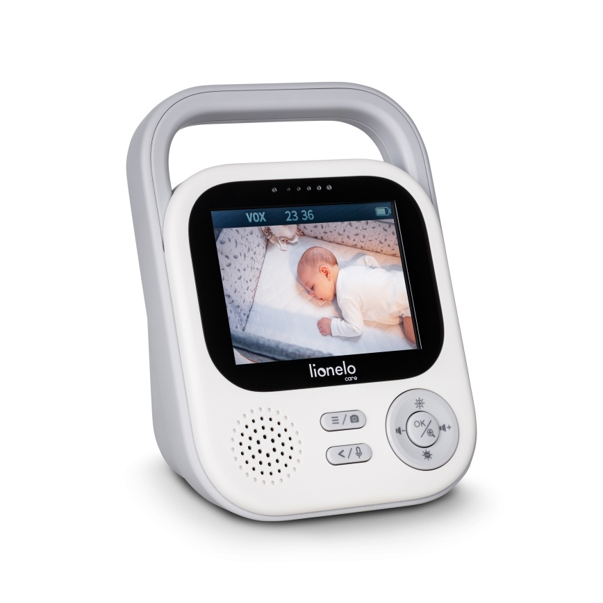 Lionelo - Babyvakt med monitor BABYLINE 3.2 5V 2600 mAh