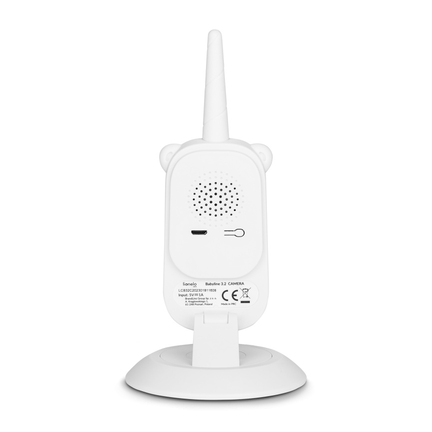 Lionelo - Babyvakt med monitor BABYLINE 3.2 5V 2600 mAh