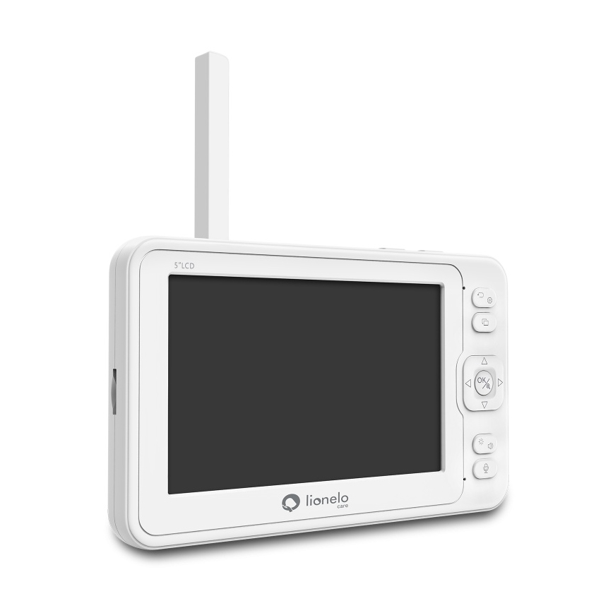 Lionelo - Babyvakt med monitor BABYLINE 8.3 5V 3600 mAh
