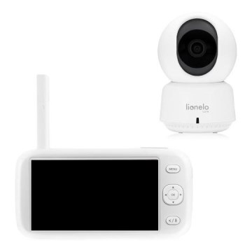 Lionelo - Babyvakt med skärm BABYLINE 9.1 5V 3600 mAh