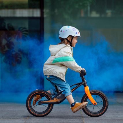 Lionelo - Balanscykel BART AIR svart/orange