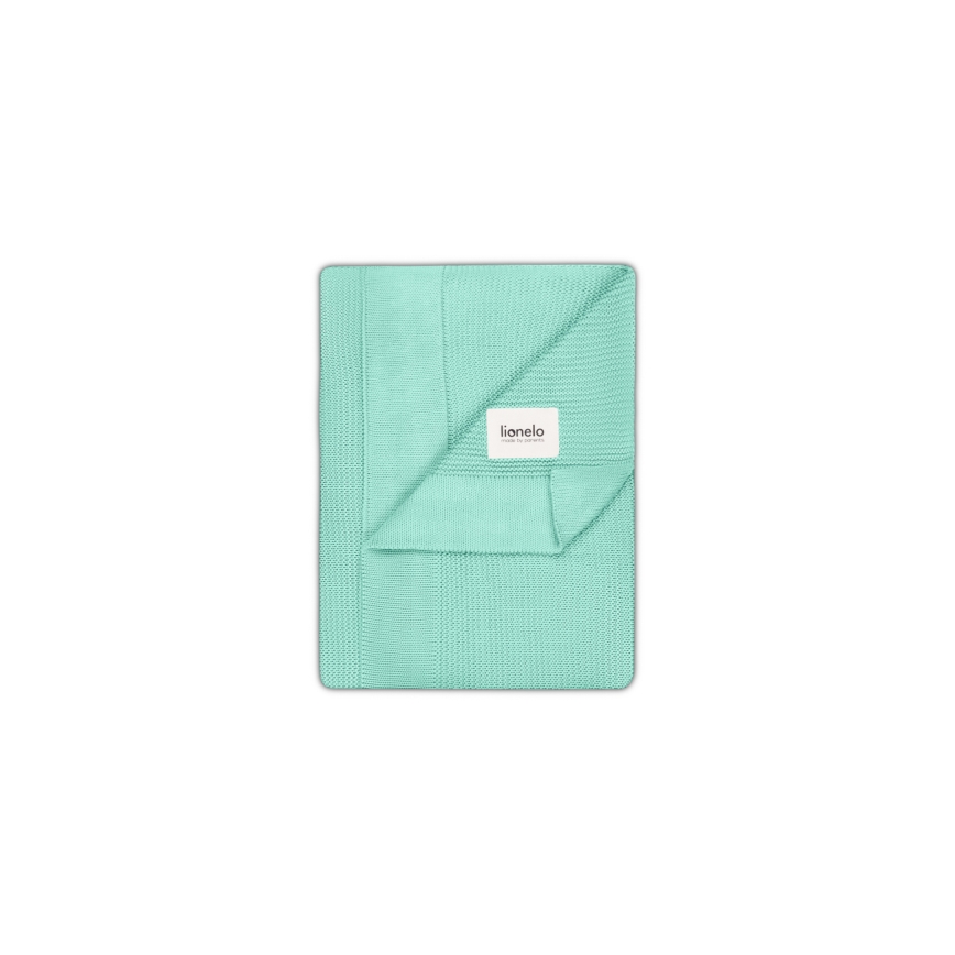 Lionelo - bambufilt BAMBOO BLANKET 75x100 cm mintgrön