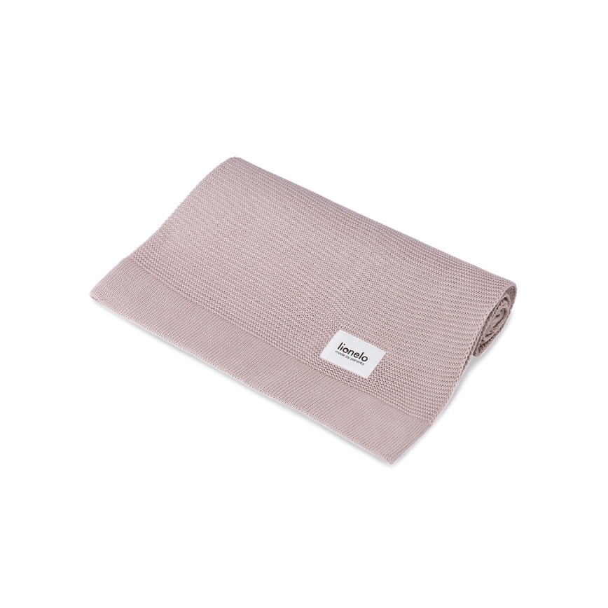 Lionelo - Bambufilt BAMBOO BLANKET 75x100 cm Rosa