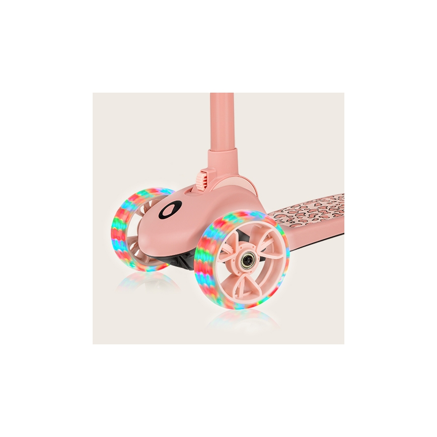 Lionelo - Barn sparkcykel 2i1 FRANKY rosa