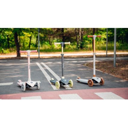 Lionelo - Barn sparkcykel JESSY grå/grön