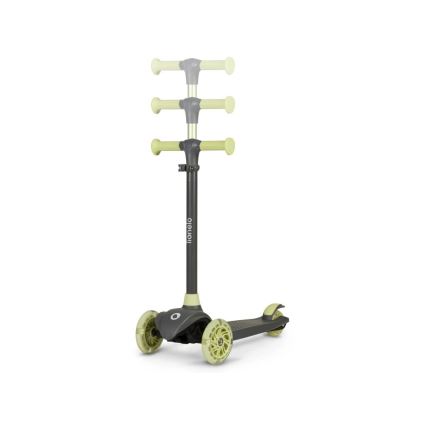 Lionelo - Barn sparkcykel JESSY grå/grön