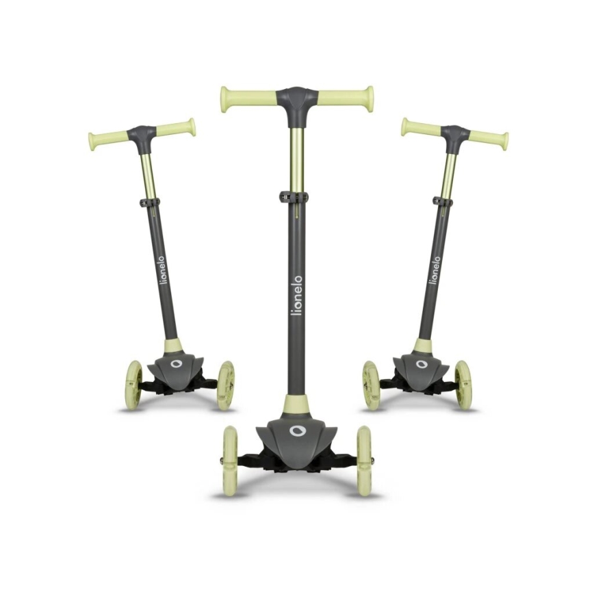 Lionelo - Barn sparkcykel JESSY grå/grön