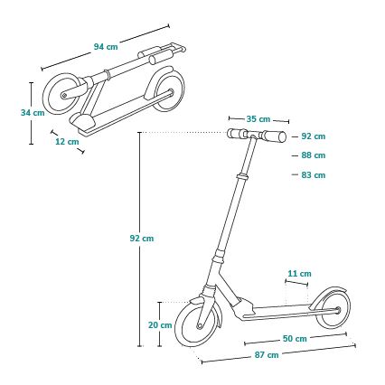 Lionelo - Barn sparkcykel LUCA svart/rosa