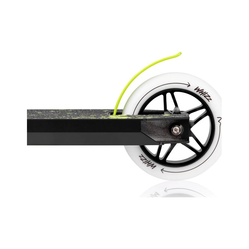 Lionelo - Barn sparkcykel WHIZZ svart/vit/gul