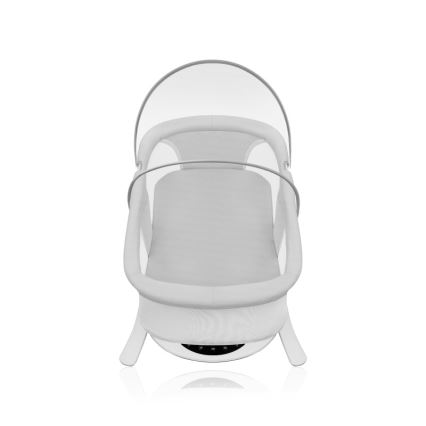 Lionelo - Babygunga med musik 2-i-1 BELLA 4xAA Grå betong + fjärrkontroll