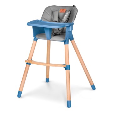 Lionelo - Barnmatstol 2-i-1 KOEN Blue Sky