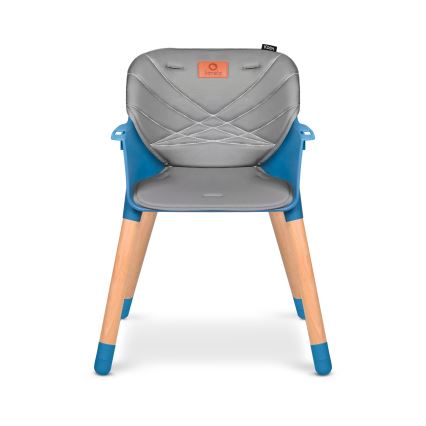 Lionelo - Barnmatstol 2-i-1 KOEN Blue Sky