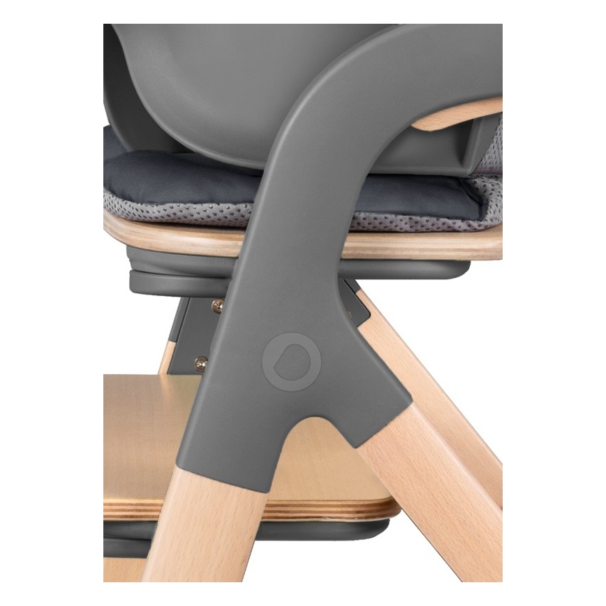 Lionelo - Barnmatstol 3 i 1 MEGAN Grå trä