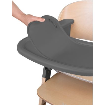 Lionelo - Barnmatstol 3 i 1 MEGAN Grå trä