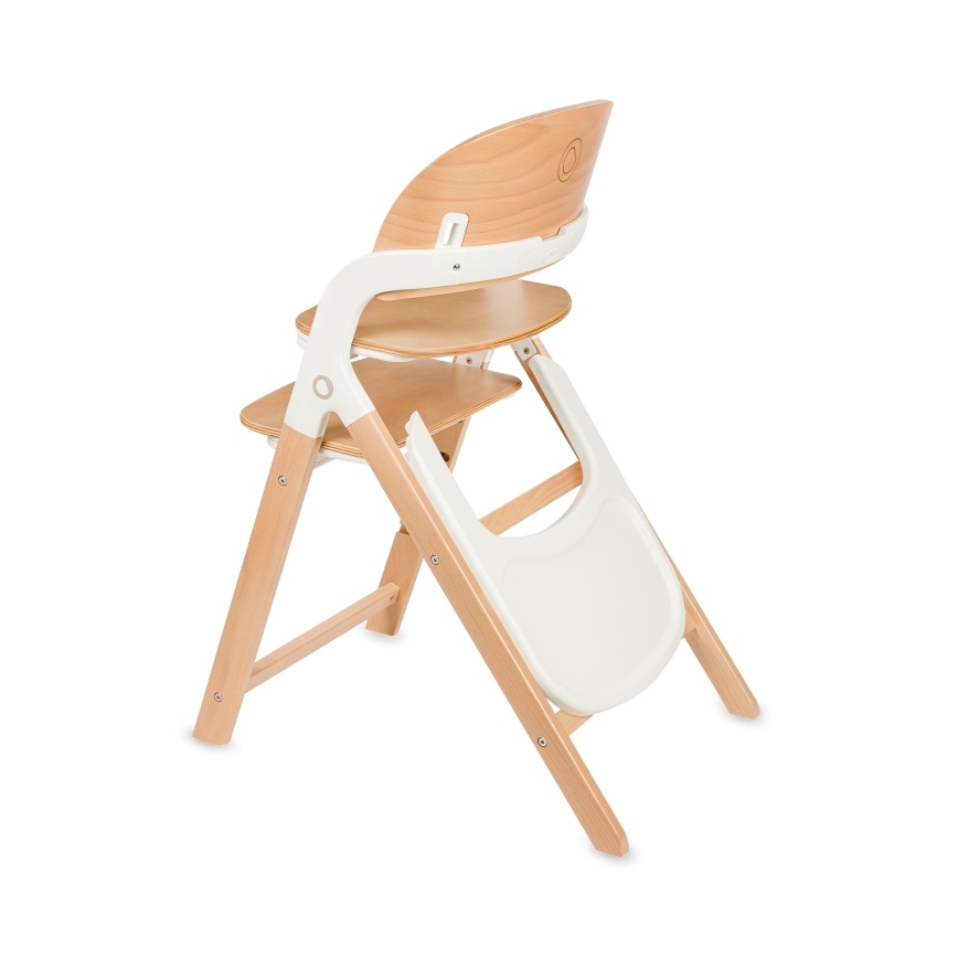 Lionelo - Barnmatstol 3-i-1 MEGAN White Wood