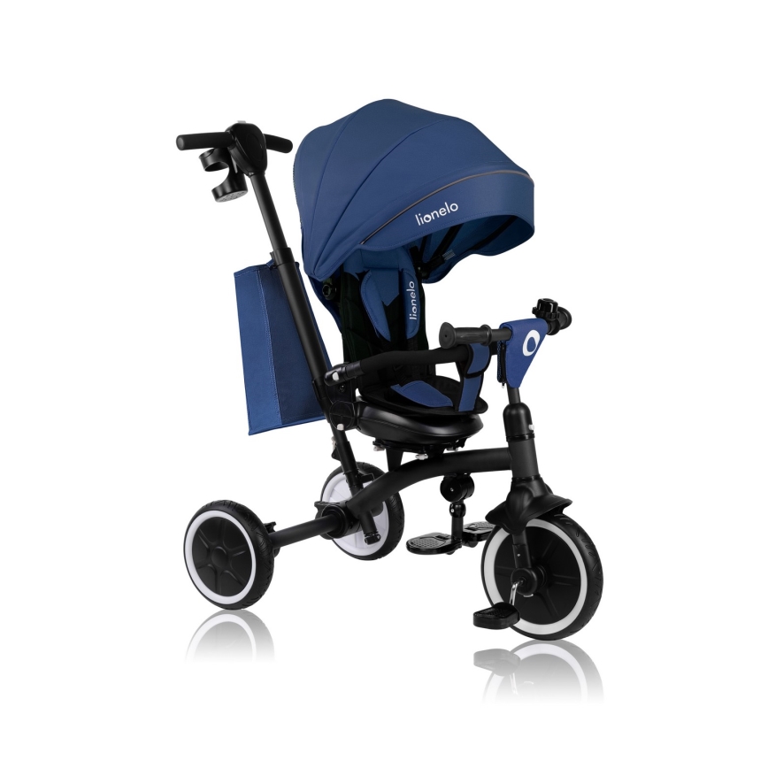 Lionelo - Barns trehjuling TRIS PLUS Blue Denim