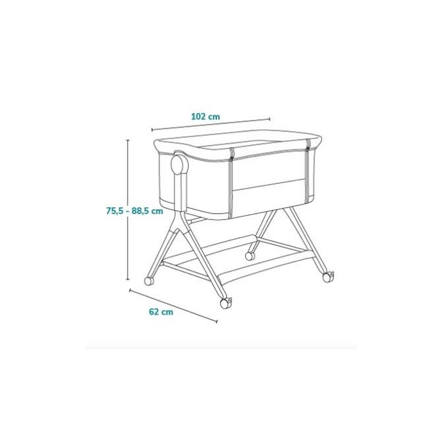 Lionelo - Barnsäng 3-i-1 LEONIE PLUS beige