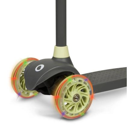 Lionelo - Barnscooter JESSY 3xAA grå/grön