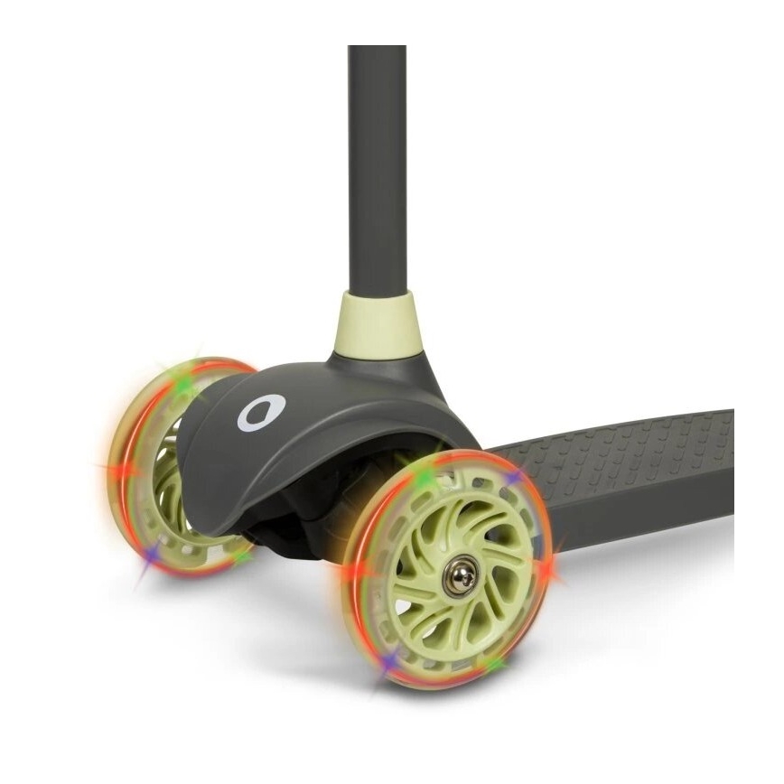 Lionelo - Barnscooter JESSY 3xAA grå/grön