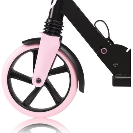 Lionelo - Barnscooter LUCA svart/rosa