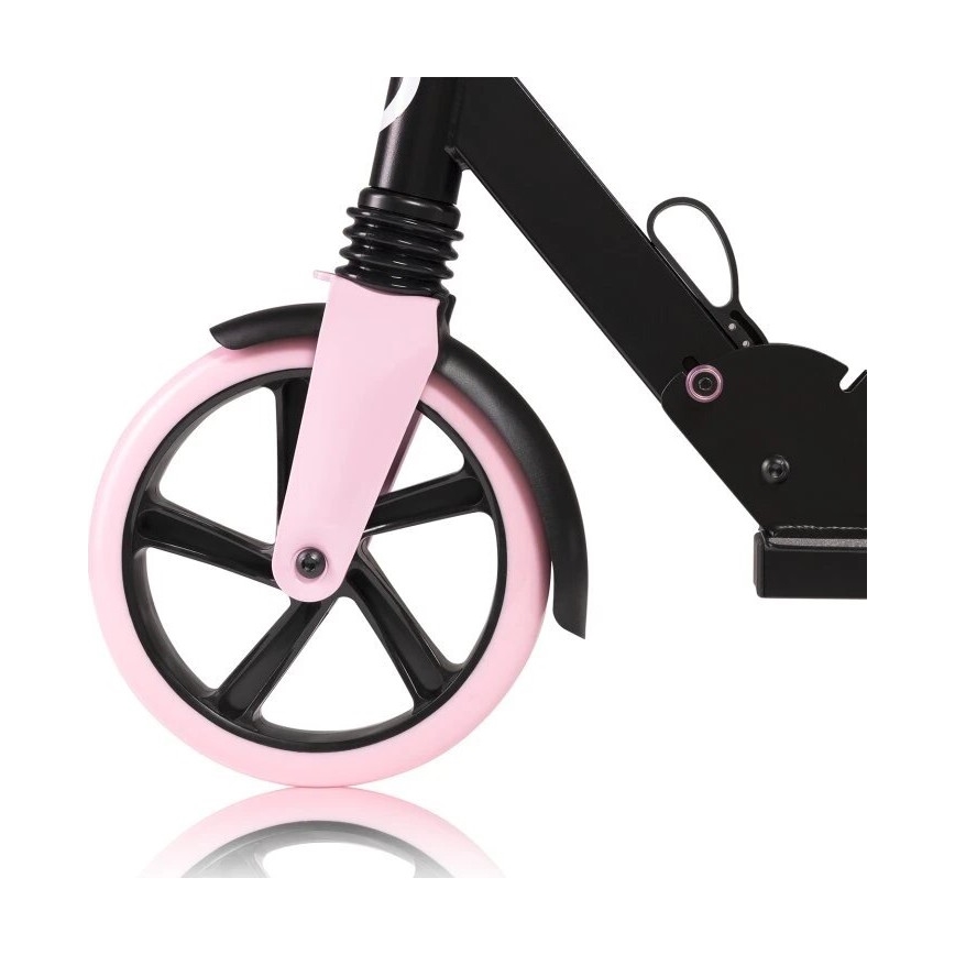 Lionelo - Barnscooter LUCA svart/rosa
