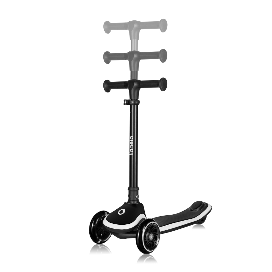 Lionelo - Barnsparkcykel MEY 3xAAA Svart Onyx