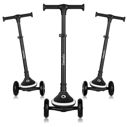 Lionelo - Barnsparkcykel MEY 3xAAA Svart Onyx