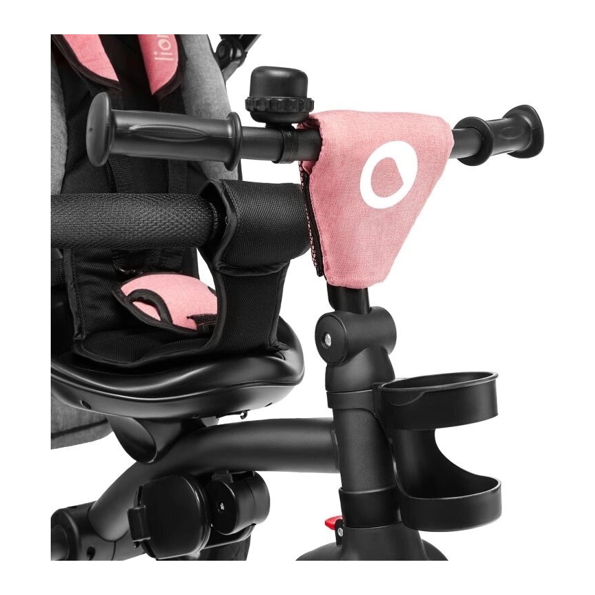 Lionelo - Barntrehjuling TRIS rosa/grå