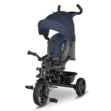 Lionelo - Barntricycle HAARI mörkblå/grå