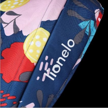 Lionelo - Barntricycle HAARI svart/flerfärgad