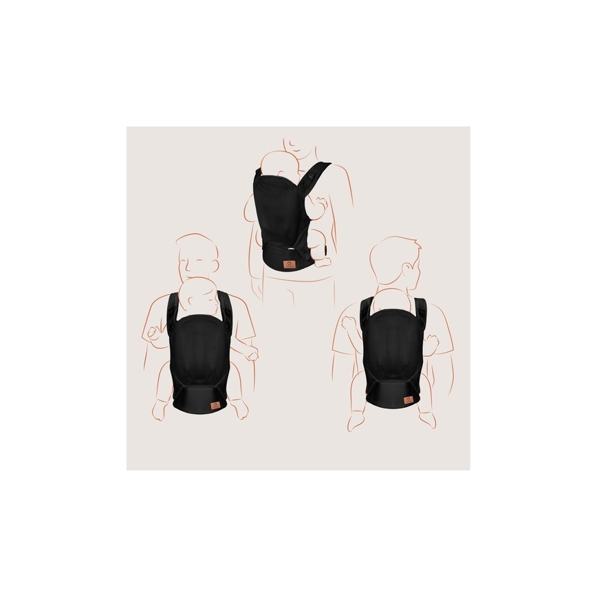 Lionelo - Bärsele MARGAREET Air Black