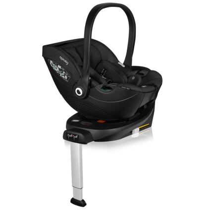 Lionelo - Bas för bilbarnstolar MOXIE SET i-Size, svart