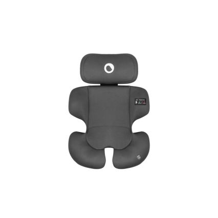 Lionelo - Bilbarnstol BASTIAAN i-Size 40-150 cm svart/grå