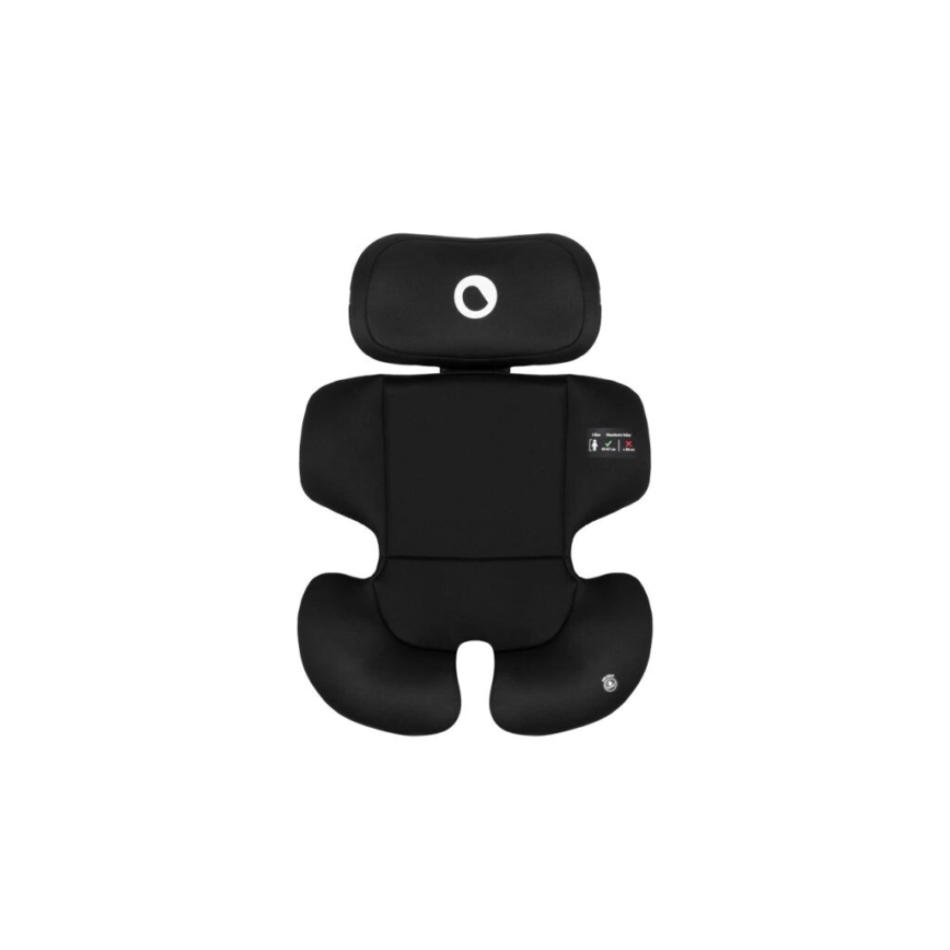 Lionelo - Bilbarnstol BASTIAAN i-Size 40-150 cm svart/röd