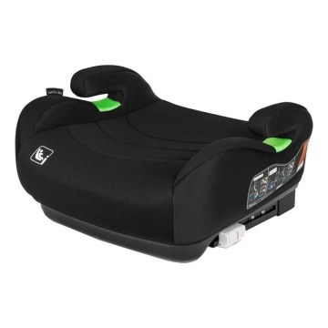 Lionelo - Bilbälteskudde LUUK FIX i-Size 125-150 cm svart