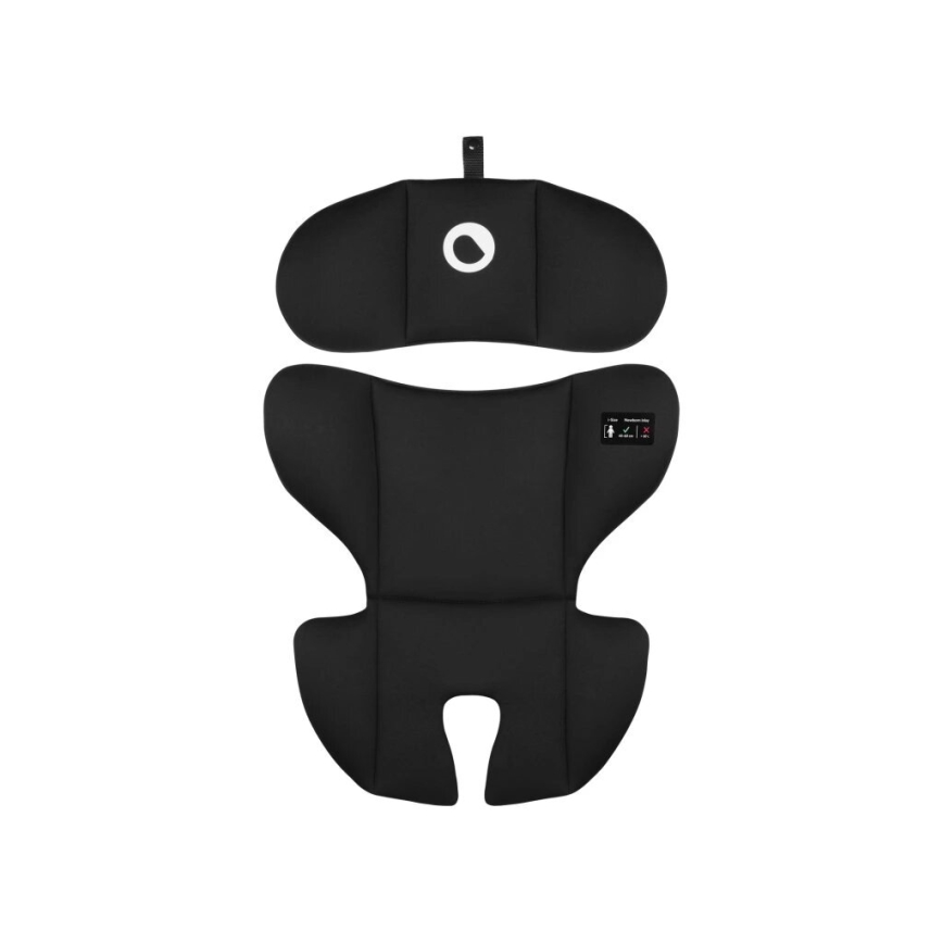 Lionelo - Bilbarnstol AART i-Size 40-150 cm svart/röd