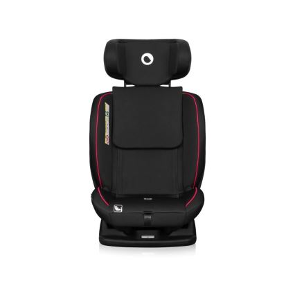 Lionelo - Bilbarnstol AART i-Size 40-150 cm svart/röd