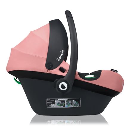 Lionelo - Bilbarnstol ASTRID i-Size 40-87 cm Rosa korall