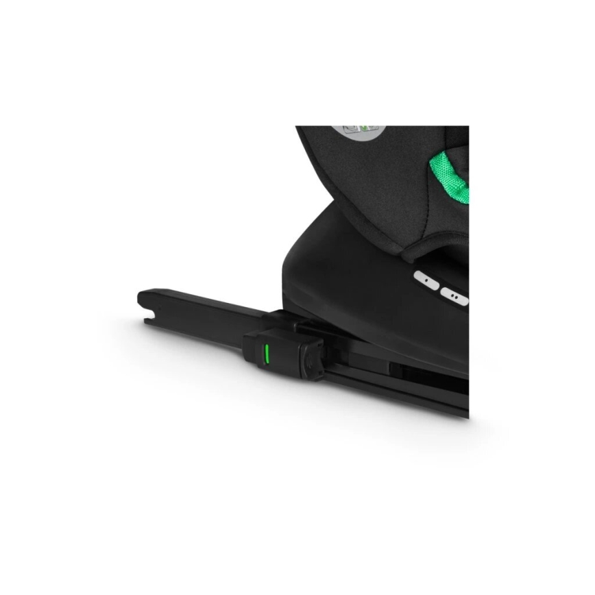 Lionelo - Bilbarnstol BASTIAAN i-Size 40-150 cm svart/grå