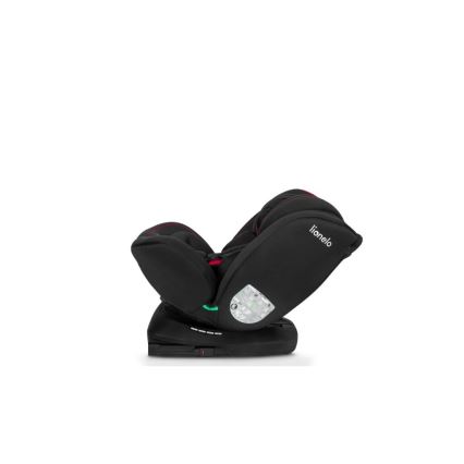 Lionelo - Bilbarnstol BASTIAAN i-Size 40-150 cm svart/röd