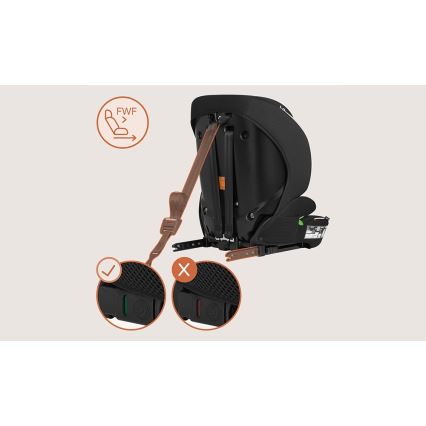 Lionelo - Bilbarnstol BILLY i-Size 76-150 cm Babyrosa