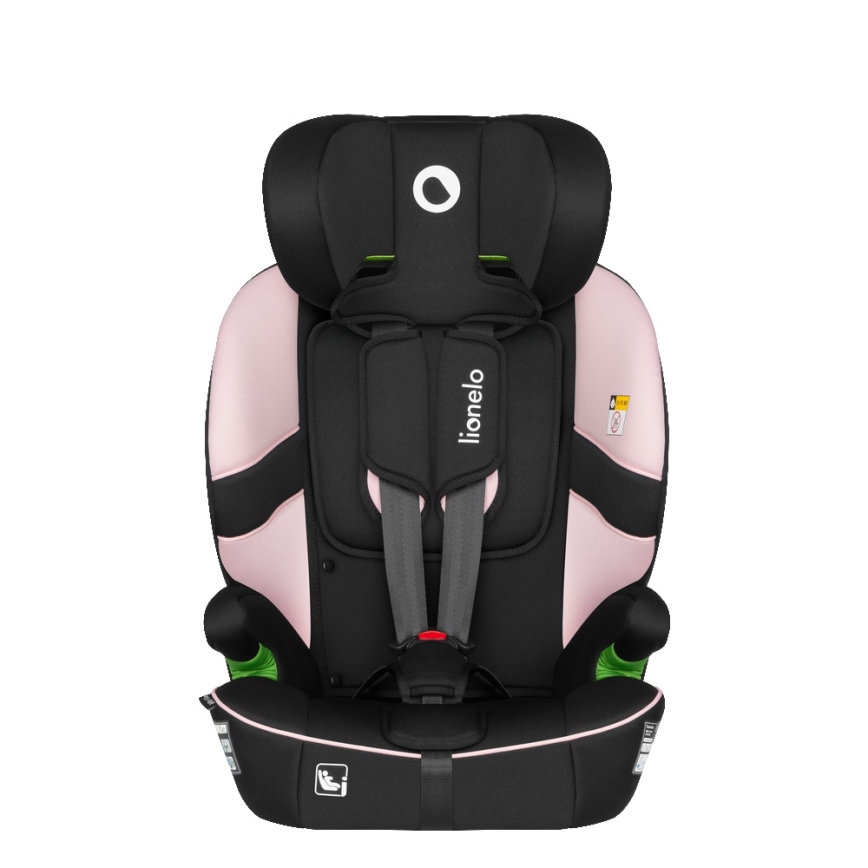 Lionelo - Bilbarnstol BILLY i-Size 76-150 cm Babyrosa