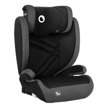 Lionelo - Bilbarnstol HUGO i-Size 100-150 cm svart/grå