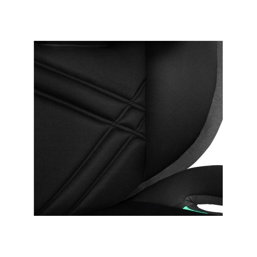 Lionelo - Bilbarnstol HUGO i-Storlek 100-150 cm svart/grå