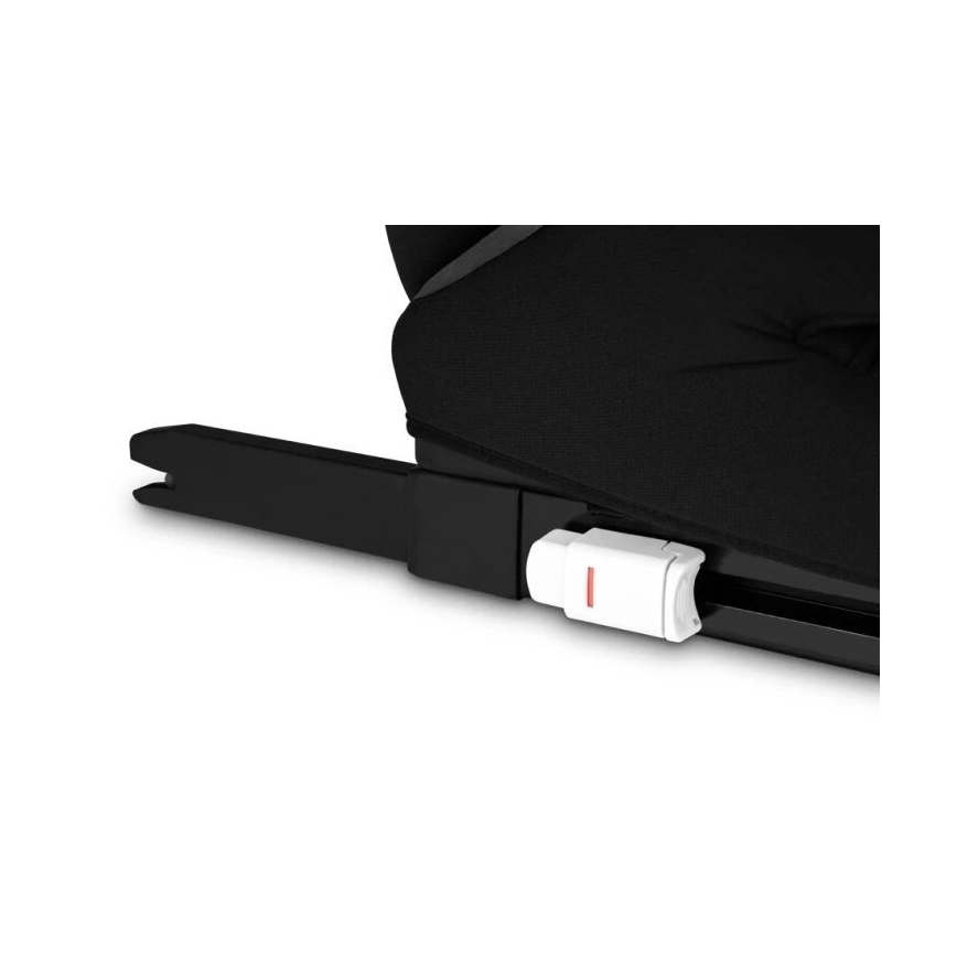 Lionelo - Bilbarnstol HUGO i-Storlek 100-150 cm svart/grå