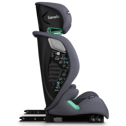 Lionelo - Bilbarnstol IGO i-Size 100-150 cm Grafitgrå